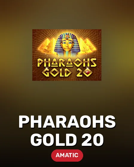 Pharaohs Gold 20