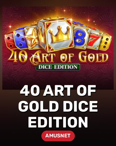 40 Art Of Gold Dice Edition 