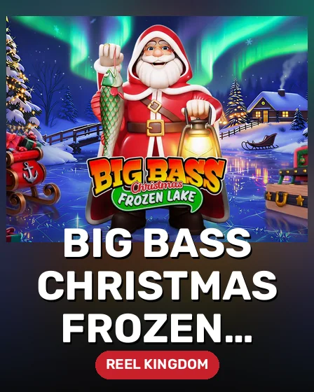 Big Bass Christmas Frozen Lake